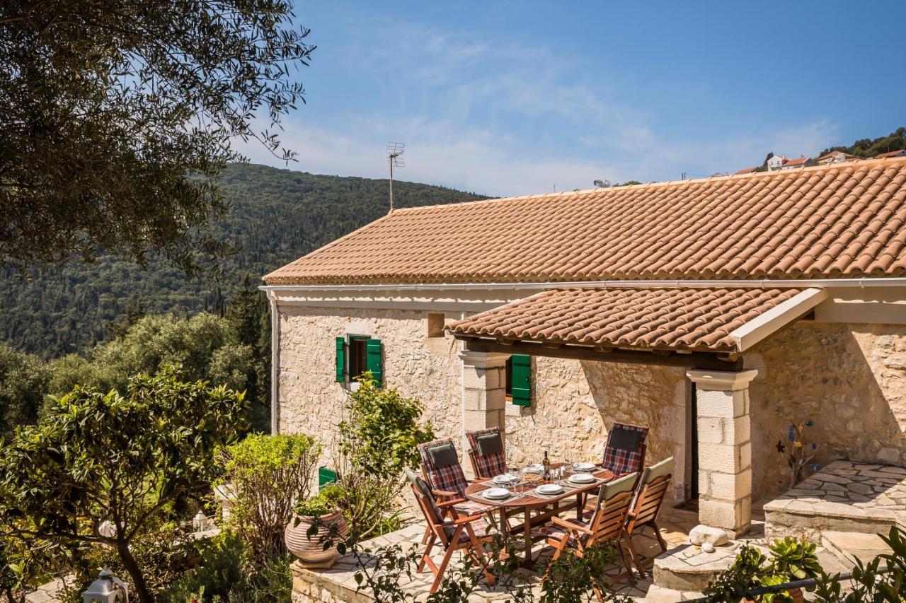 Traditional Stone House Anofli 1843 Fiskardo Kefalonia Екстер'єр фото